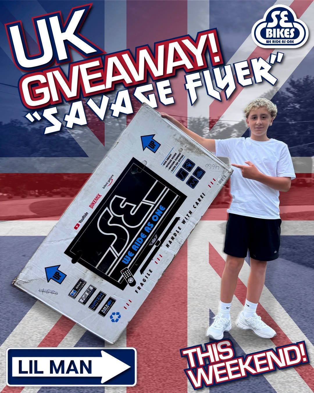 Savage Flyer Giveaway in the UK!