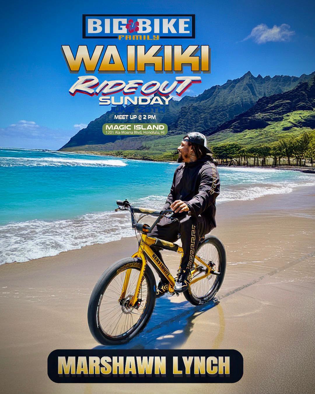 Beastmode on the Waikiki Rideout!