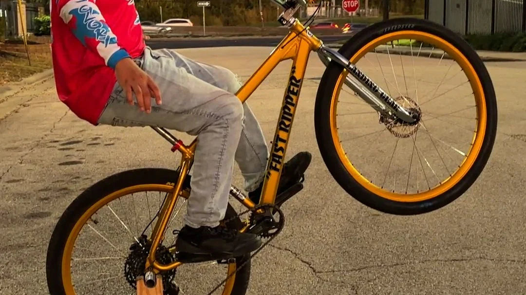 Homemade Wheelie Stand